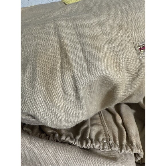 Elliott Lucca Leather Purse Yellow Hand Painted w/ Wood Gold Accents Soft EUC - Picture 14 of 16